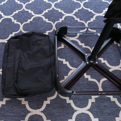 15' X 9' Rectangular Lit Outdoor Patio Market Umbrella With Extra Large Base And Sand Bags - Captiva Designs