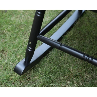 Outdoor Poplar Wood Rocking Chair - Captiva Designs - Image 3