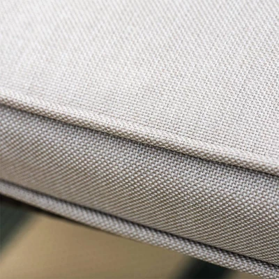 9pc Patio Dining Set With 360 Swivel Chairs With Cushions And Rectangle Concertina Steel Table - Captiva Designs - Image 9