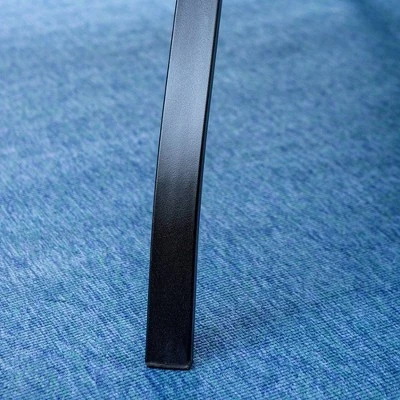 5pc Patio Dining Set With Square Metal Table & 4 PE Rattan Chairs - Captiva Designs - Image 5