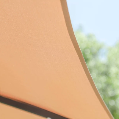 15' X 9' Rectangular Lit Outdoor Patio Market Umbrella With Extra Large Base And Sand Bags - Captiva Designs - Image 7