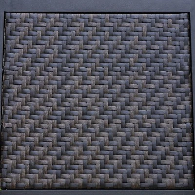 5pc Patio Dining Set With 360 Swivel Chairs With Cushions And Round Steel & Faux Wood Tabletop - Captiva Designs - Image 8