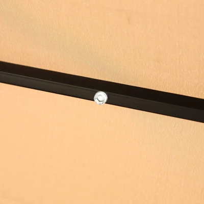 15' X 9' Rectangular Lit Outdoor Patio Market Umbrella With Extra Large Base And Sand Bags - Captiva Designs - Image 6