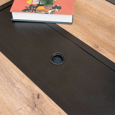 7pc Patio Dining Set With Faux Steel Table & 360 Swivel Sing Arm Chairs - Captiva Designs - Image 7