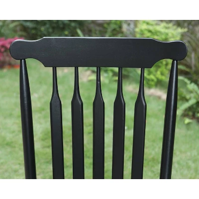 Outdoor Poplar Wood Rocking Chair - Captiva Designs - Image 7