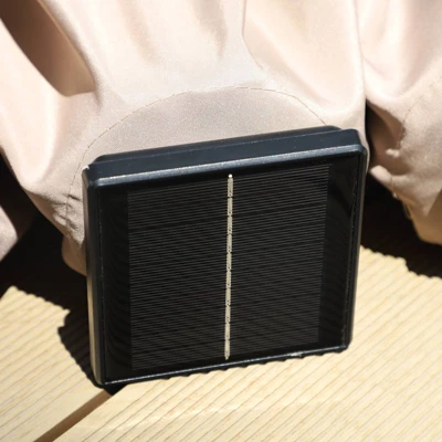 15' X 9' Rectangular Lit Outdoor Patio Market Umbrella With Extra Large Base And Sand Bags - Captiva Designs - Image 8