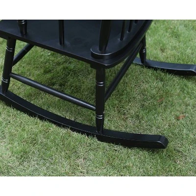 Outdoor Poplar Wood Rocking Chair - Captiva Designs - Image 2