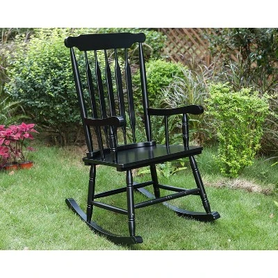 Outdoor Poplar Wood Rocking Chair - Captiva Designs - Image 8