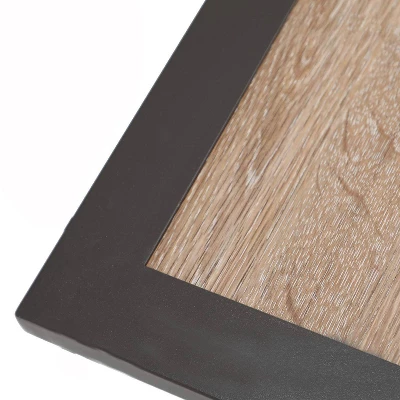 37"x37" Square Patio Dining Table With Umbrella Hole - Captiva Designs - Image 2