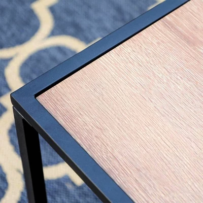 2pc Outdoor Conversation Set With Arm Chair & Coffee Table - Captiva Designs - Image 3